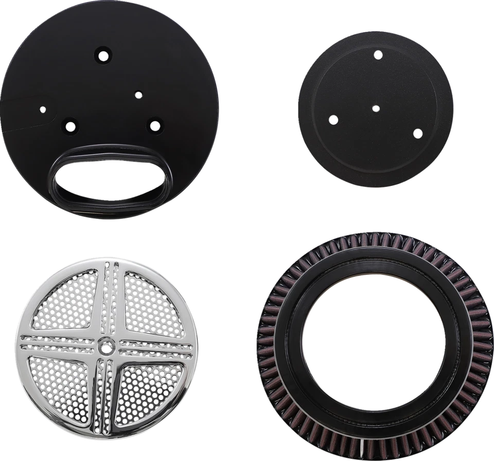 Kit Big Air BARON BA-2341-00 xXx - Cromo 99-09 Yamaha XVS 1100 V-Star Personalizado Foto 3 de 3