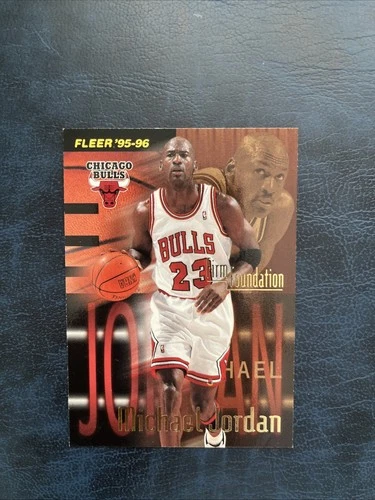 1995-96 Fleer - Michael Jordan #323 Firm Foundations