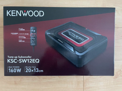 Kenwood Tune-Up Subwoofer KSC-SW12EQ New Japan | eBay