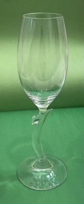 2001 Signed RIEDEL Crystal ANNUAL NEW YEARS EVE Series Toasting CHAMPAGNE FLUTE