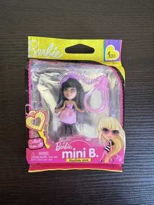 Barbie 2009 Mini B Puppe Schlüsselanhänger Serie #520 Neu Originalverpackt Ungeöffnet 