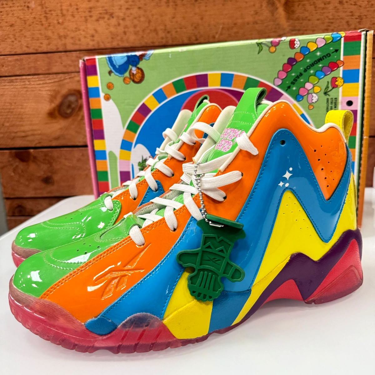 Size Reebok Hasbro x Kamikaze Candy Land for sale online