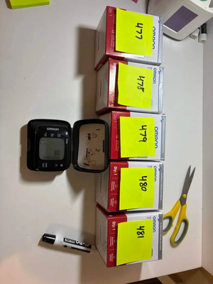 #ad #ad OMRON 7 Series Wireless Wrist Blood Pressure Monitor Model BP6350 $31.50