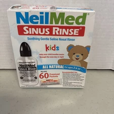 NeilMed Kids, Sinus Rinse, Ages 2+, 60 Premixed Packets 12/2026