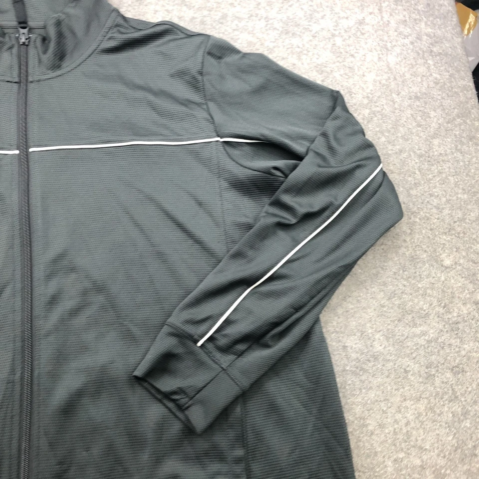 Nike Chaqueta Para Hombres XL Negra Dri-FIT Cremallera Completa Atlético Traje de Pista Prenda para el torso Ropa Deportiva Foto 3 de 4
