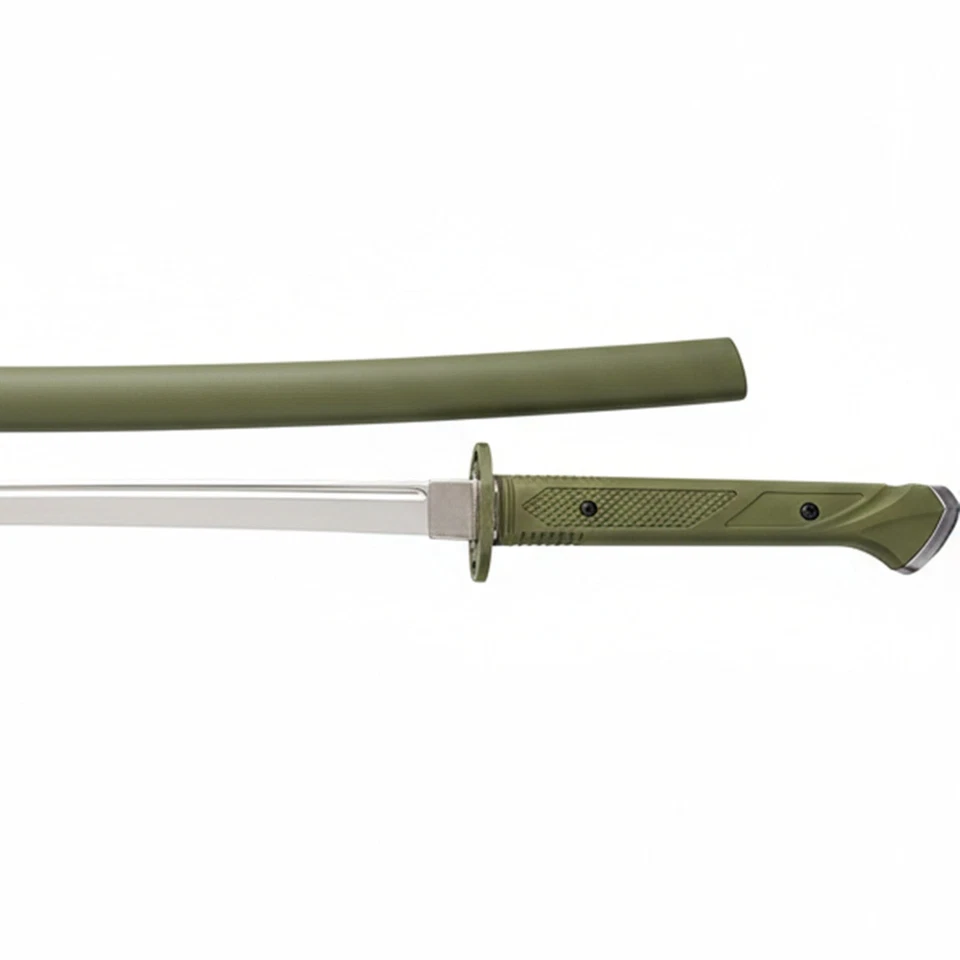 SD 41 Inch Tactical Tachi Sword with 1060 Carbon Steel Blade and Stainless Guard - Image 2 of 4