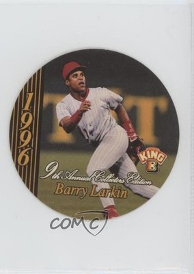 1996 King-B Collector's Edition Discs Barry Larkin #15 HOF 0w7
