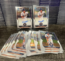 (21) 2023 Bowman Chrome Kenedy Corona 1st Rookie Base + (2) Rookie Auto