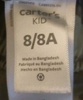 Carter's Boy's Camouflage Cotton Buckle Camo Shorts Green Boys Size 8 — photo 3