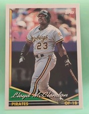 1994 Topps - Lloyd McClendon #518 - Pittsburgh Pirates 