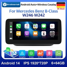 Per Benz Classe B W246 W242 NTG 5.0 10,25" Touchscreen Android GPS Navi CarPlay