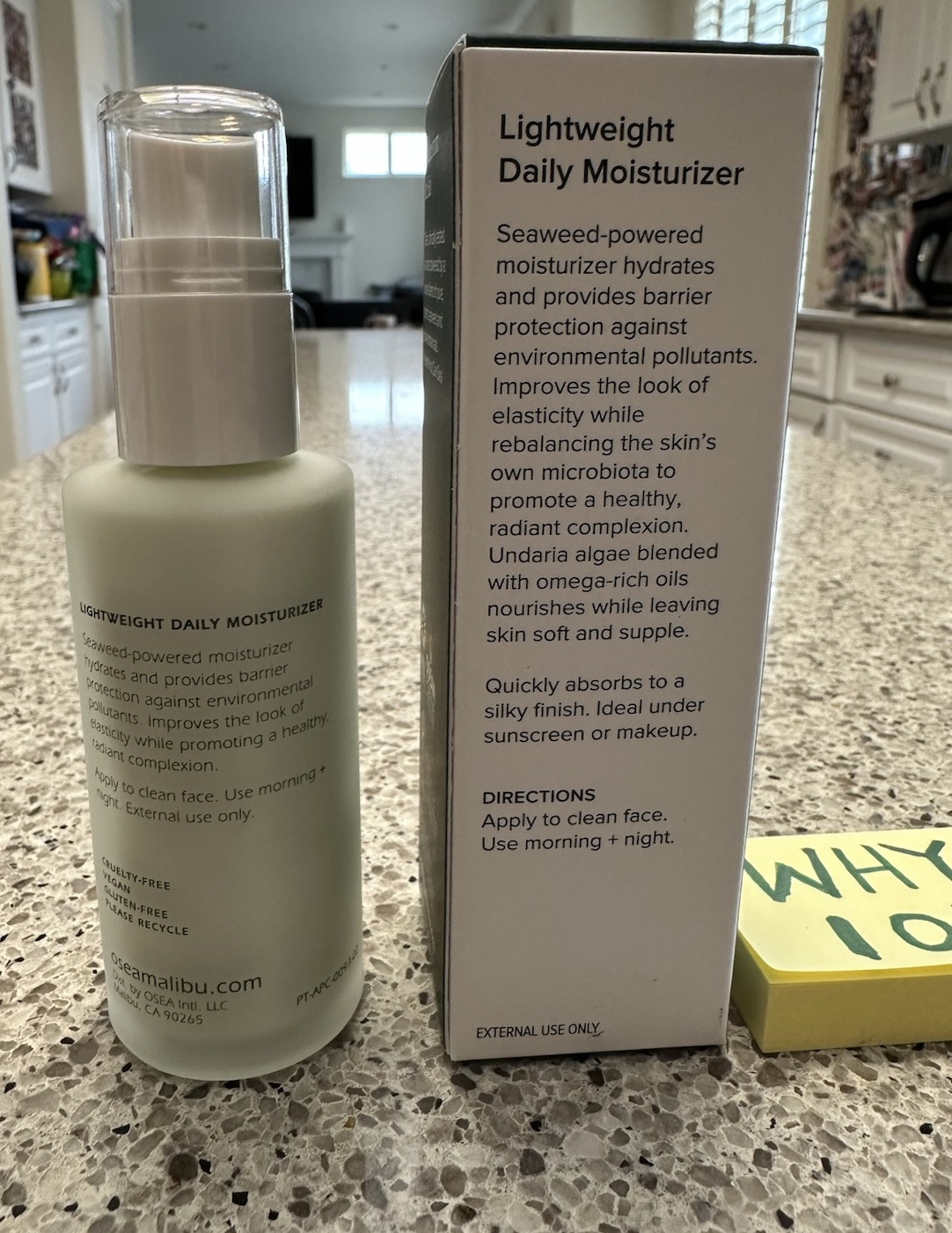 OSEA Atmosphere Protection Cream Firming Moisturizer 2oz/60mL FULL SZ BOX $54