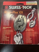 Swiss+Tech Micro Plus EX 9 In 1 Portable Pocket Multi-Tool Pliers - S Steel