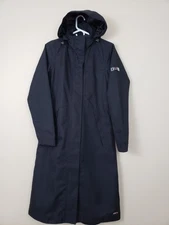 Kerrits Equestrian Riding Womens Trench Jacket Sz S Barn Horse Waterproof Flaw