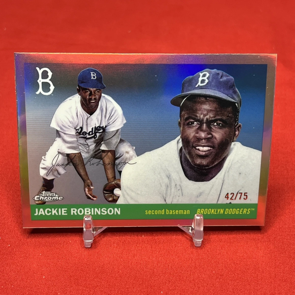 お値下げ　非売品　Jackie Robinson レプリカ 25+ Jackie Robinson Baseball Serial Numbered Sports Trading Cards