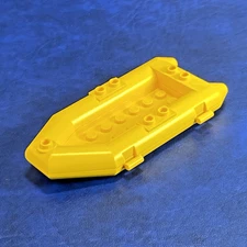 Lego Yellow Rubber Raft Boat Loose Replacement Piece Part Number 30086