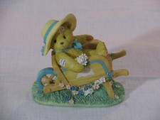 Vtg Cherished Teddies Jennifer Gathering Blooms Friendship Figurine 103810, 1994