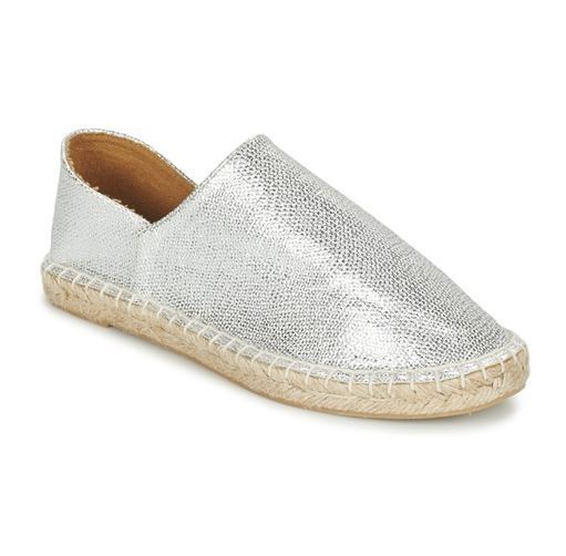silver espadrilles uk