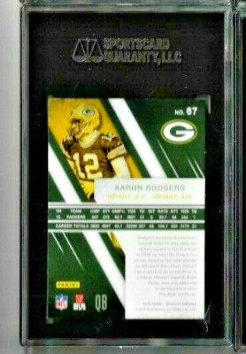 2016 Panini Absolute Aaron Rodgers SGC 9.5 | eBay
