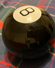 Classic Mattel Magic 8 Ball Toy Vintage Game Fortune Teller Kids Lucky Answers