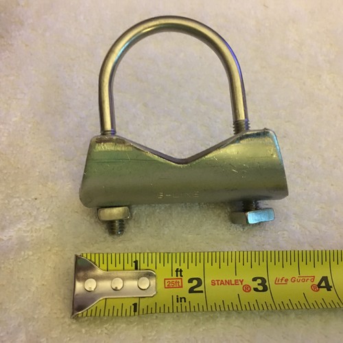 B-LINE B422-1 1/2 SS4 - RECHTER WINKELKLEMME, 1 1/2" EDELSTAHL 304 MENGE-20 - Bild 4 von 6