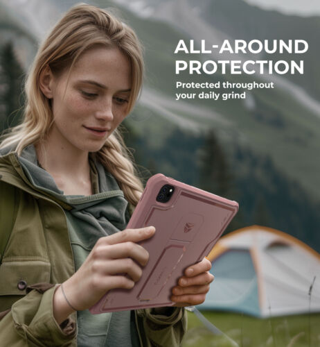 Dexnor Case for iPad Pro 12.9 Inch 6th/5th/4th Generation, Heavy Duty Shockproof - Picture 43 of 60