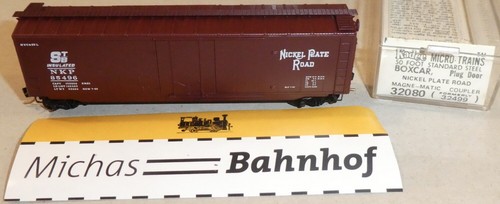 Nickel Plate Road 85499  50' St Box Car Micro Trains Line 32080 1:160 ø40 å | Zustand: Gebraucht