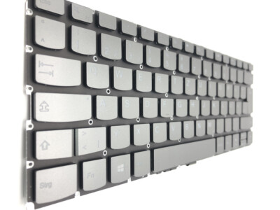 DE - Tastatur Grau mit Beleuchtung für Lenovo Yoga 530-14ARR (81H9003DGE)