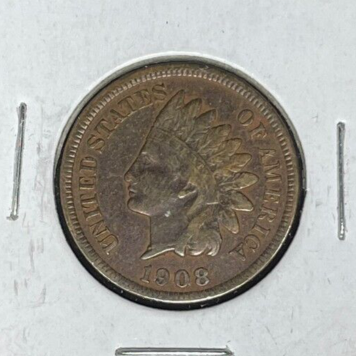 1908-S INDIAN HEAD CENT - VF+ / CLEANED  ~NICE KEY DATE COIN~
