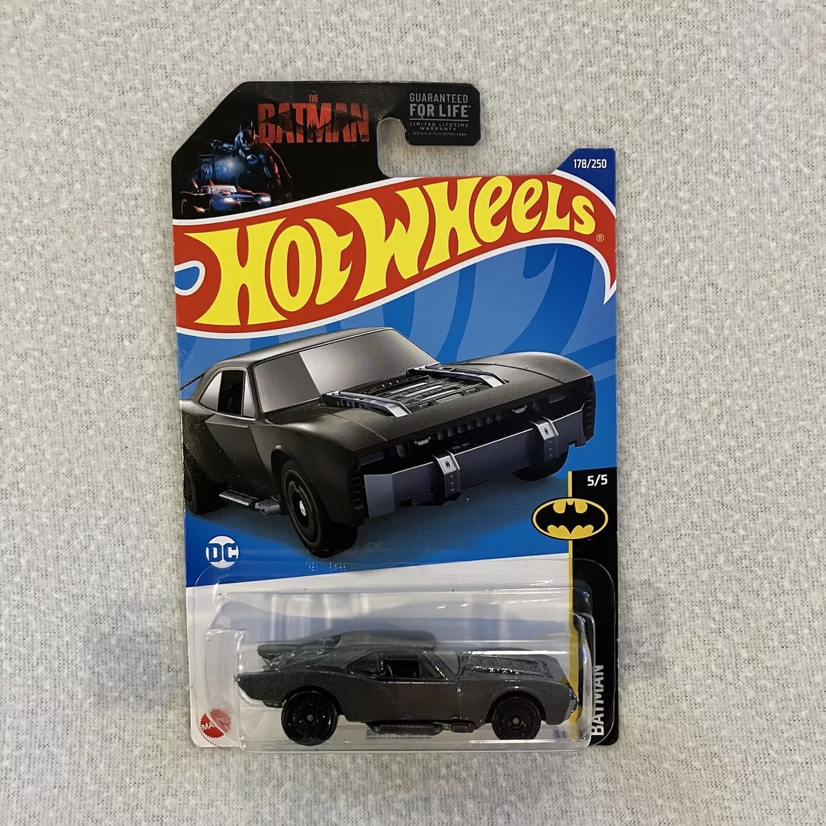 Hot Wheels 2022 - Batmobile - The Batman 5/5 [Gray] 178/250