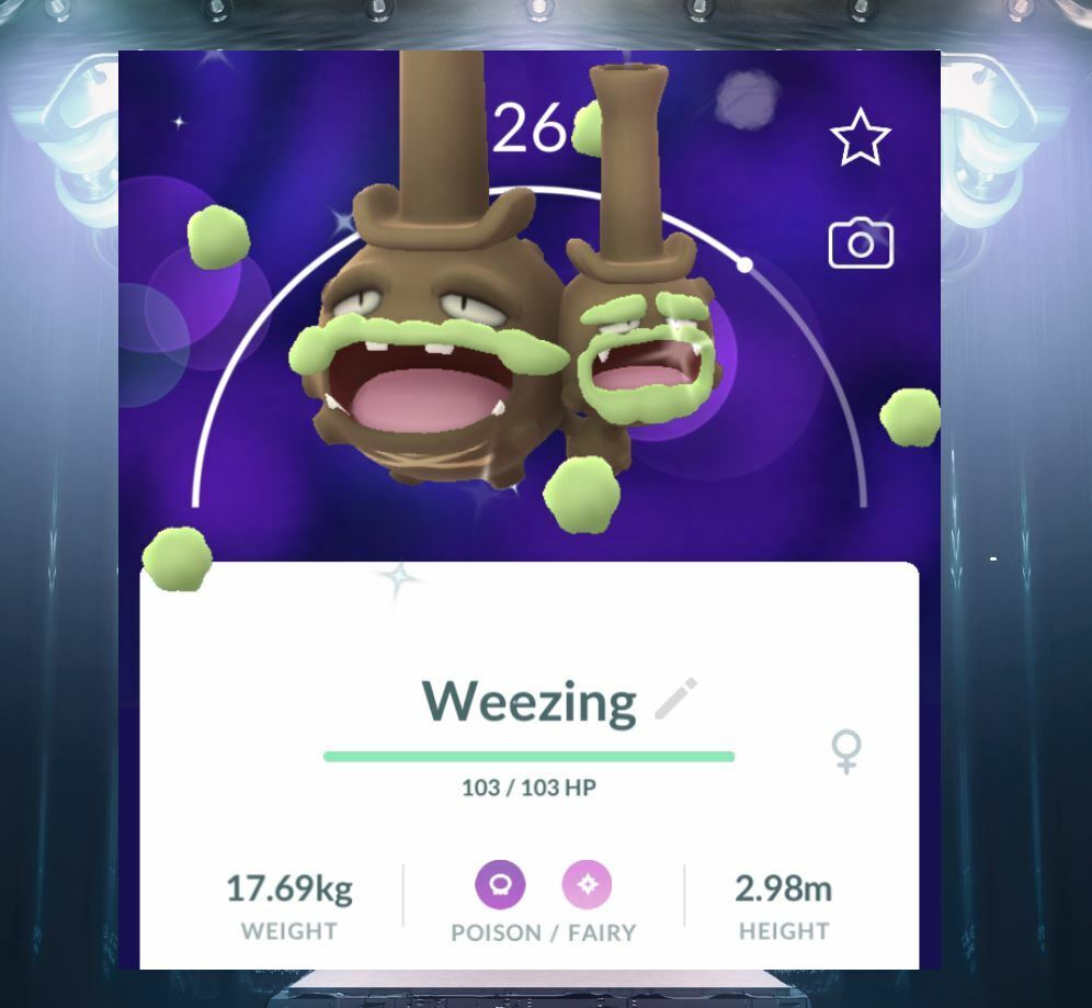 Weezing, Pokémon