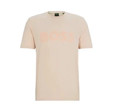 HUGO BOSS MENS BEIGE T-SHIRT TEE 1 50519358835