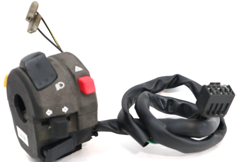 Interruptor de sinais Suzuki Bandit 1250s Hayabusa Katana 650 clipe esquerdo no cabo buzina - Imagem 2 de 4