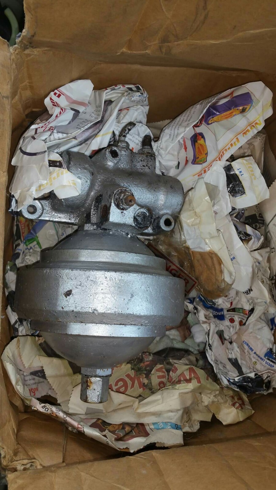 ROLLS ROYCE  BRAKE ACCUMULATOR REBUILD SERVICE☆ I REBUILD "YOUR "SPHERE ONLY☆