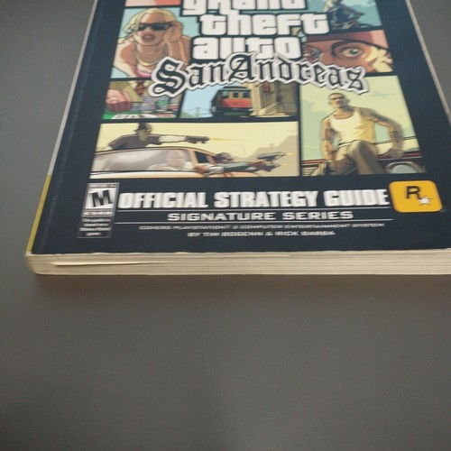 GTA San Andreas Official Strategy Guide Maps Included Good Condition - Picture 4 of 10