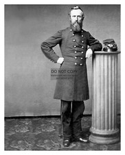PRESIDENT RUTHERFORD B. HAYES CIVIL WAR GENERAL IN UNIFORM 8X10 PHOTO
