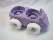 Fisher Price Little People TWO SEATER PURPLE CAR for HAPPY SOUNDS HOUSE
