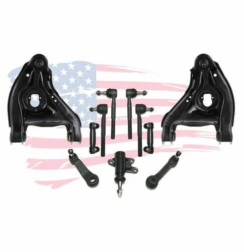 Jeu De 4 Poignées De Porte Noires Pour Chevrolet Tahoe/GMC Yukon/Sierra 2007-2014 - Remplacement Direct