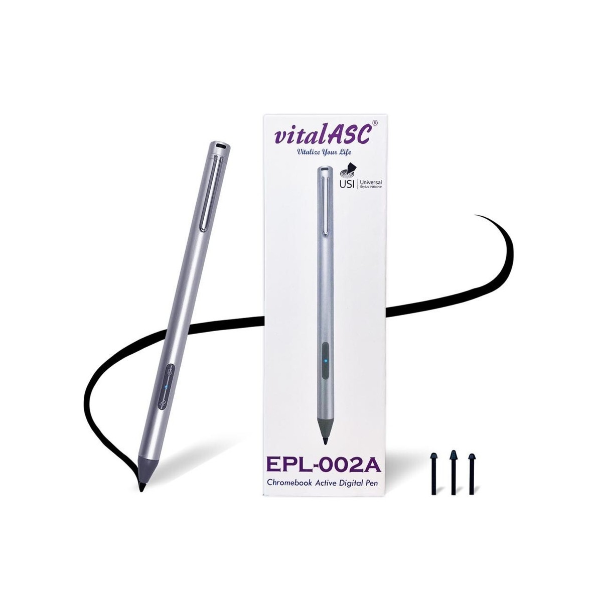 Original Acer Stylus Pen Für Aspire 5 Spin - 12,5cm Touch Pen Mit 2 Knöpfen