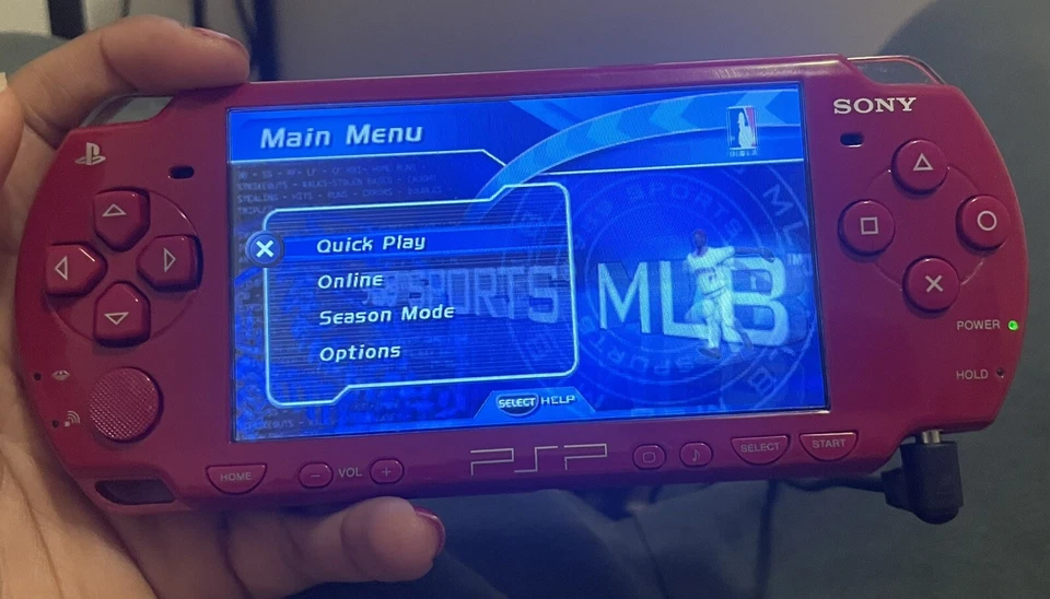 Sony PSP 2001 God of War Red Limited Edition Console Bundle + Game & AC Adapter - Image 3 of 4