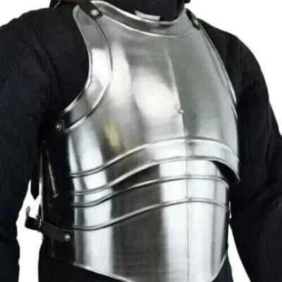Medieval wearable Knight Armor Chest Cuirass Breastplate Chest plate LARP Cospla - image 1 of 3