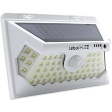 RV LED Solar Porch Light  camper RV trailer 60 LED exterior white