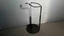 One Black metal Doll Stand for slim waist Action figures 6 to 10 inches Kaiser