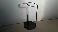 One Black metal Doll Stand for slim waist Action figures 6 to 10 inches Kaiser