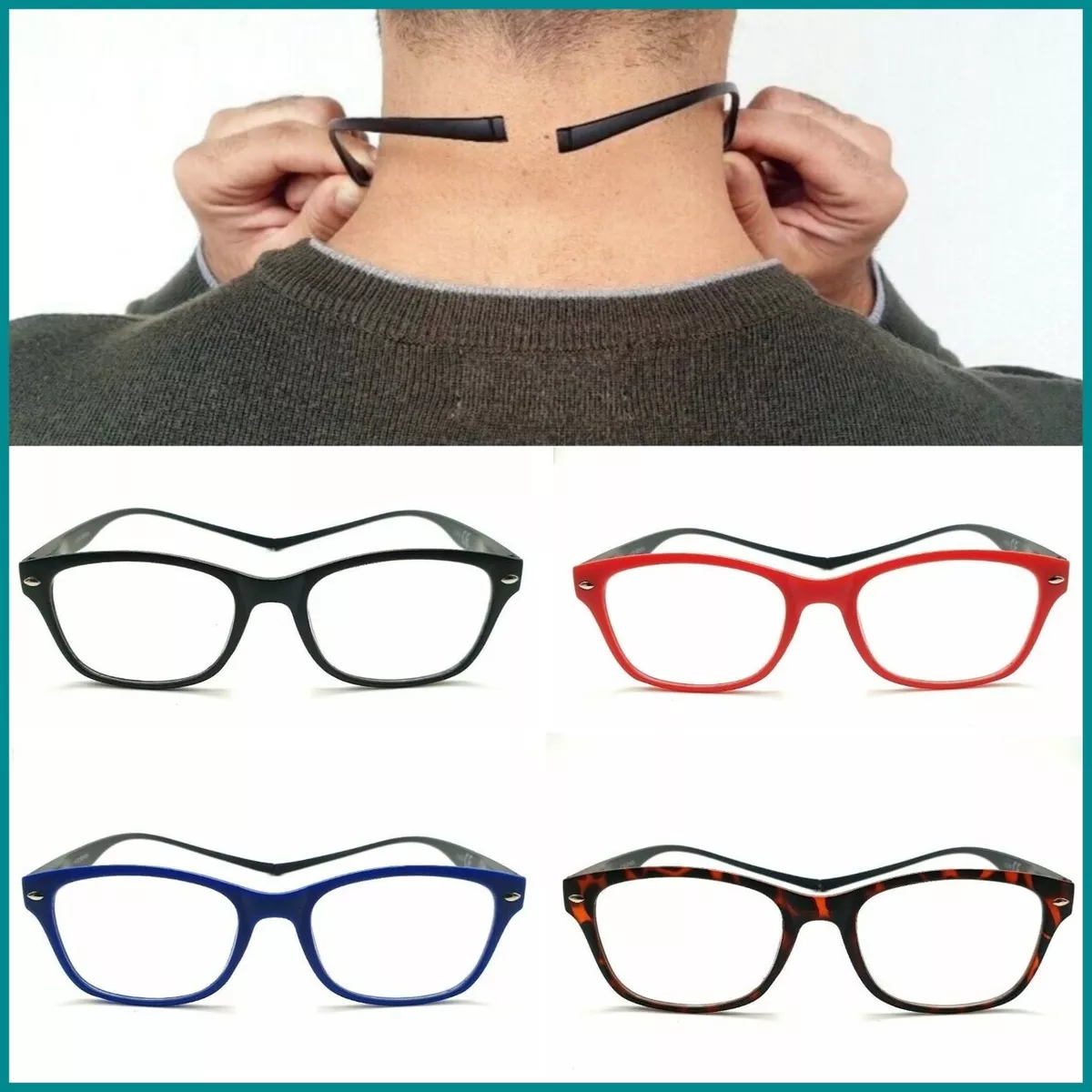 Occhiali con store clip calamita