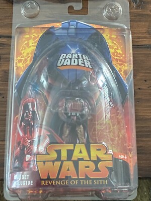 Star Wars Revenge of the Sith TARGET EXCLUSIVE RED DARTH VADER Figure MOC