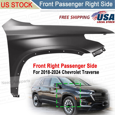 Front Fender (Right Passenger Side) Fits Chevrolet Traverse 2018-2022 2023 2024