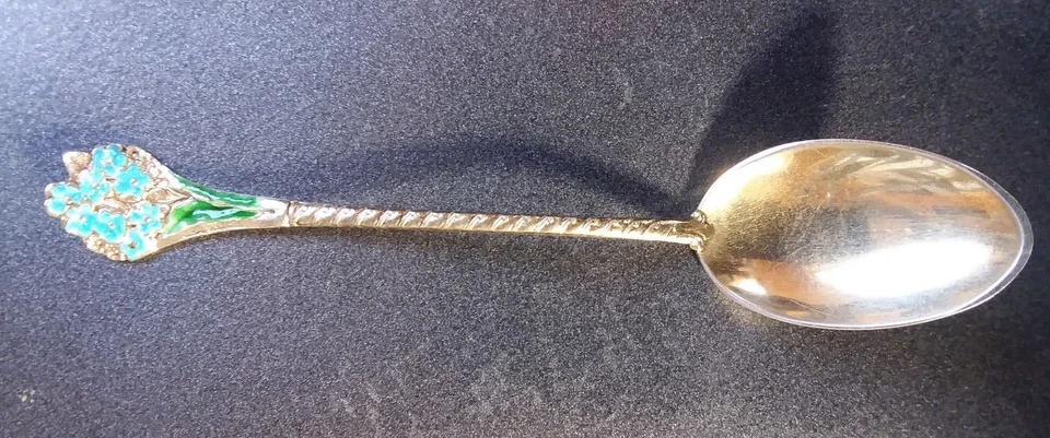 Lote de cucharas antiguas de plata esterlina Wm Rogers & Son AA, Gorham Demitasse, Whiting Foto 4 de 4