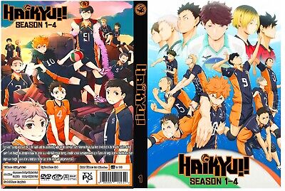 Anime DVD Haikyuu!! Season 4: To The Top (1-25 End) English Dubbed, All  Region