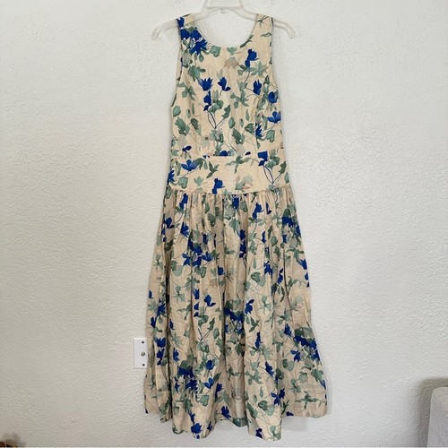 Tuckernuck Bellflower Blooms Ezra Dress Medium - Picture 2 of 7